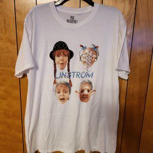 Paul McCartney Official Linstrom Graphic T-Shirt XL White Unisex Brand New D1